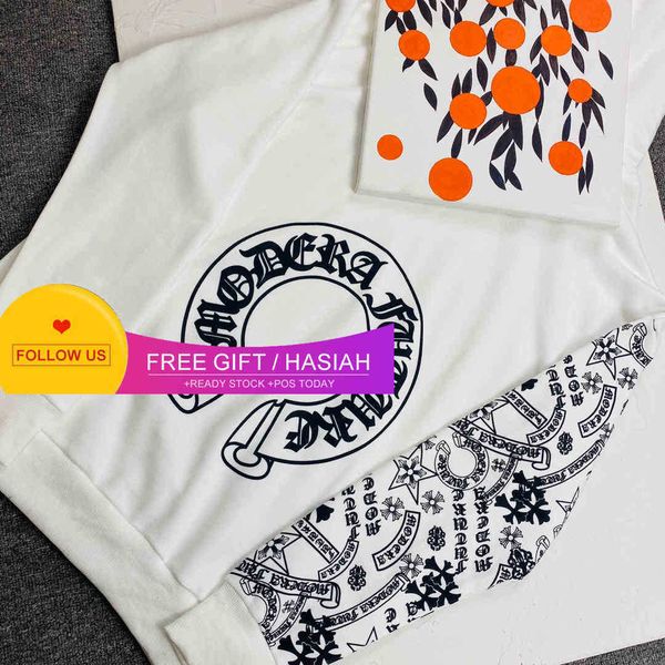 chrome/heartsfull brand hoodie crosin couple's chao sanskrit ch print right hooded sleeve pullover arm kirin, White;black
chrome/heartsfull brand hoodie crosin couple's chao sanskrit ch print right hooded sleeve pullover arm kirin, White;black