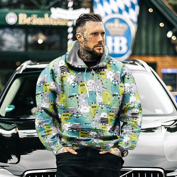 men's hoodies & sweatshirts cartoon pattern hoodie 3d printing ultra-high-definition autumn comfortable and breathable loose clothing, Black
men's hoodies & sweatshirts cartoon pattern hoodie 3d printing ultra-high-definition autumn comfortable and breathable loose clothing, Black
