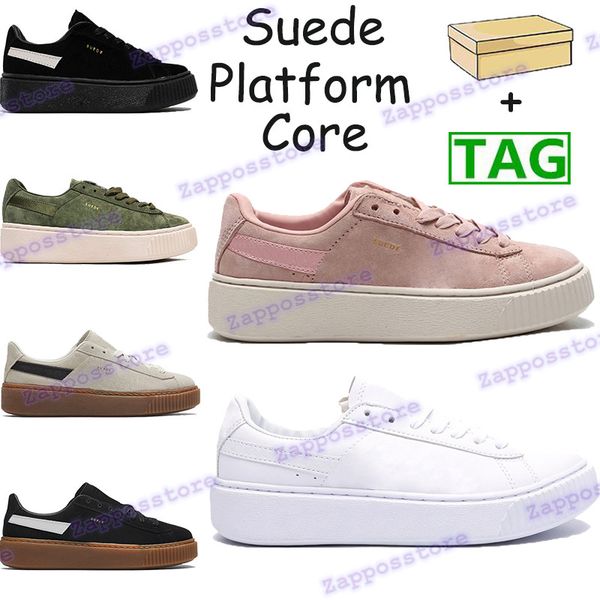 2021 suede platform core mens running shoes triple white leather wheat pale grey olive beige black gum particle pink men women sport sneaker
2021 suede platform core mens running shoes triple white leather wheat pale grey olive beige black gum particle pink men women sport sneaker