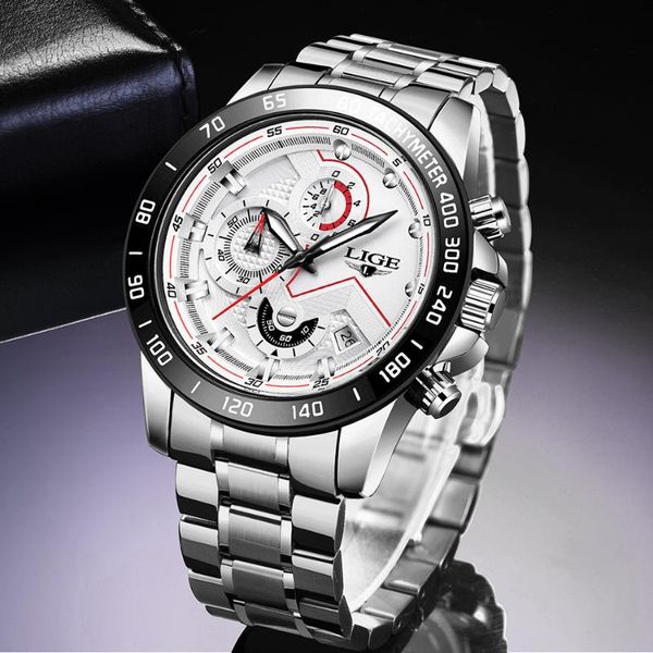 wristwatches men quartz watch lige stainless steel watches mens business waterproof chronograph+box relogio masculino, Slivery;brown
wristwatches men quartz watch lige stainless steel watches mens business waterproof chronograph+box relogio masculino, Slivery;brown