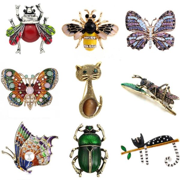 pins, brooches colorful fashion butterfly dog bee fish animal crystal rhinestone brooch pin for women men jewelry christmas gift, Gray
pins, brooches colorful fashion butterfly dog bee fish animal crystal rhinestone brooch pin for women men jewelry christmas gift, Gray