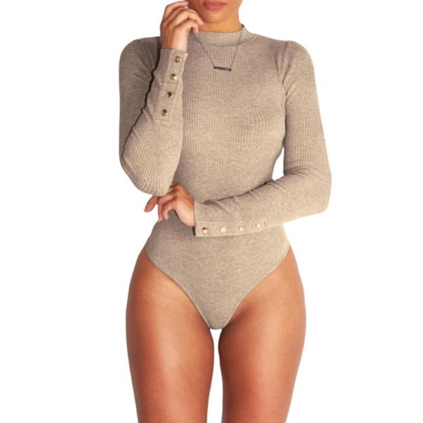 women's jumpsuits & rompers rib women long sleeve button bottoming shirt womens 2021 spring stretchy solid color bodysuits, Black;white
women's jumpsuits & rompers rib women long sleeve button bottoming shirt womens 2021 spring stretchy solid color bodysuits, Black;white