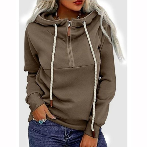 women's hoodies & sweatshirts autumn winter 2021 hoodie women casual long sleeve loose solid fleece oversized hooded sweatshirt zipper, Black
women's hoodies & sweatshirts autumn winter 2021 hoodie women casual long sleeve loose solid fleece oversized hooded sweatshirt zipper, Black