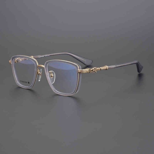 factory outlet japanese handmade large frame fashion versatile myopia pure titanium cross carved frame can be equipped with several heights, White;black
factory outlet japanese handmade large frame fashion versatile myopia pure titanium cross carved frame can be equipped with several heights, White;black