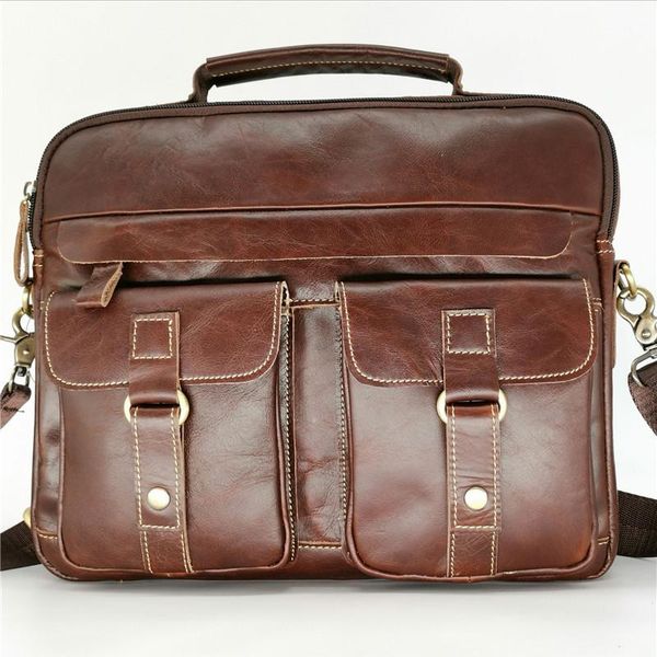 briefcases fashion retro natural real leather youth brown portable briefcase outdoor work lawyer lapshoulder messenger bag
briefcases fashion retro natural real leather youth brown portable briefcase outdoor work lawyer lapshoulder messenger bag