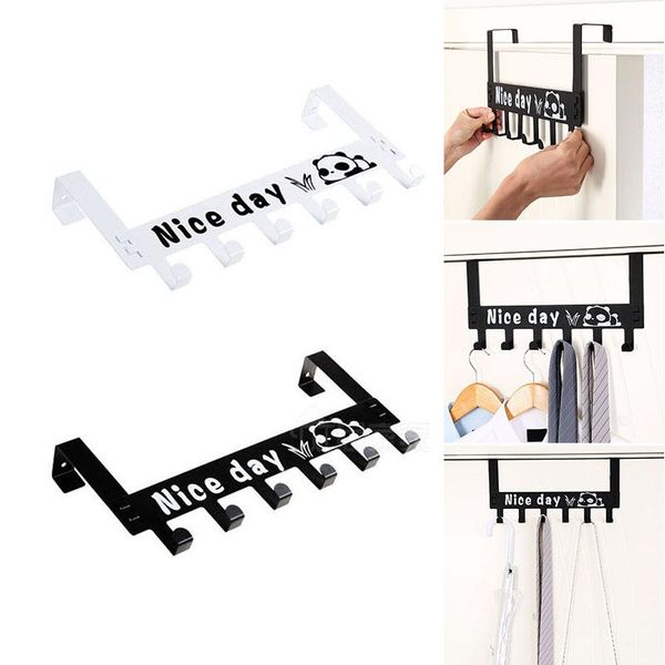 hooks & rails over the door hook hanger heavy-duty organizer 6-hook rack hollow out design for coat towel bag robe and keys ali88
hooks & rails over the door hook hanger heavy-duty organizer 6-hook rack hollow out design for coat towel bag robe and keys ali88