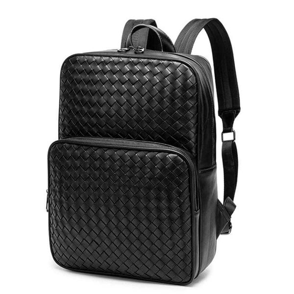 backpack 2021 men backpacks fashion leather male korean student boy business weave lapschool computer bag
backpack 2021 men backpacks fashion leather male korean student boy business weave lapschool computer bag