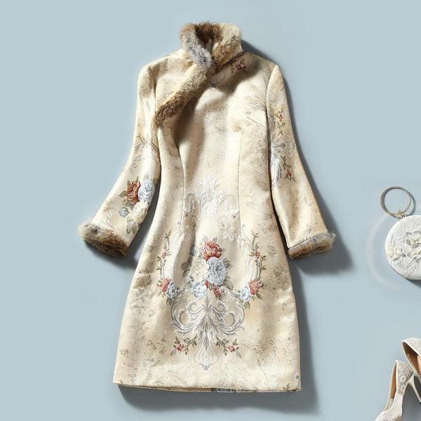 ethnic clothing h.rong.x 2021winter retro chinese cheongsam dress traditional fashion elegant bodycon qipao fleece spring2022 warm women chi, Red
ethnic clothing h.rong.x 2021winter retro chinese cheongsam dress traditional fashion elegant bodycon qipao fleece spring2022 warm women chi, Red