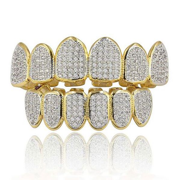 men women vampire grills hip hop iced out cz mouth teeth grillz caps bottom grill set 18k gold plated rock punk rapper accessories, Black
men women vampire grills hip hop iced out cz mouth teeth grillz caps bottom grill set 18k gold plated rock punk rapper accessories, Black