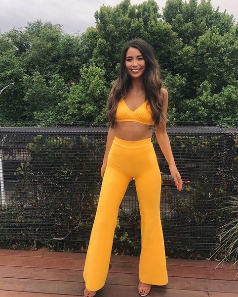 women's jumpsuits & rompers orange and red color ladies hl bandage 2 pieces boot cut fashion club night wear, Black;white
women's jumpsuits & rompers orange and red color ladies hl bandage 2 pieces boot cut fashion club night wear, Black;white