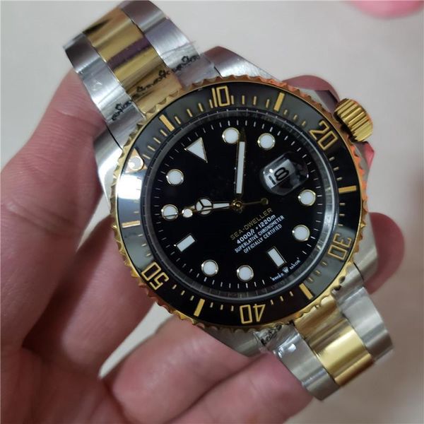 wristwatches luxury watches big size 2813 mens watch automatic movement sweep mechanical ceramic bezel original clasp wristwatch, Slivery;brown
wristwatches luxury watches big size 2813 mens watch automatic movement sweep mechanical ceramic bezel original clasp wristwatch, Slivery;brown