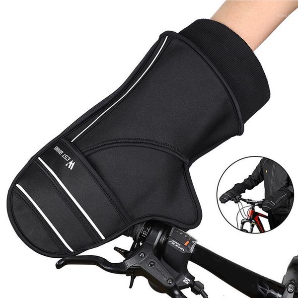 cycling gloves winter bicycle handlebar windproof waterproof warm mitten thermal bike guantes moto1, Black
cycling gloves winter bicycle handlebar windproof waterproof warm mitten thermal bike guantes moto1, Black
