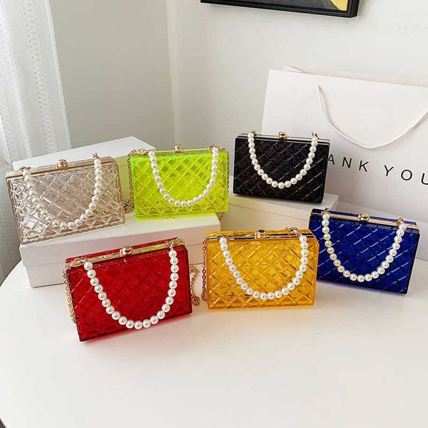 acrylic small square summer candy transparent box dinner urban simple chain women's bag
acrylic small square summer candy transparent box dinner urban simple chain women's bag