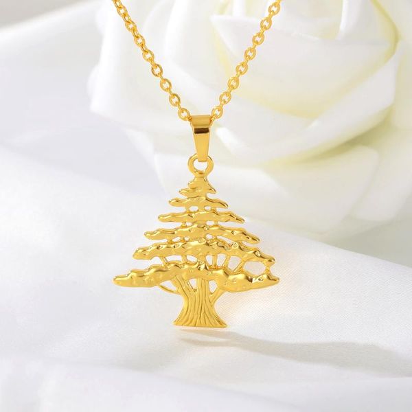 gold silver color tree necklace for women girls stainless steel long chain choker plant female collares de moda 2021 pendant necklaces
gold silver color tree necklace for women girls stainless steel long chain choker plant female collares de moda 2021 pendant necklaces