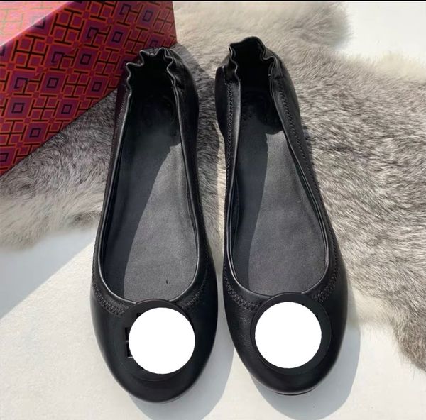 2022 dress shoes paris ladies leather round head ballet flats casual soft heel, Black
2022 dress shoes paris ladies leather round head ballet flats casual soft heel, Black