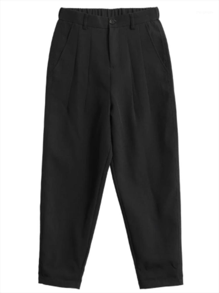 casual pants men's nine - cent japanese simple straight suit loose harlem fashion large size, Black
casual pants men's nine - cent japanese simple straight suit loose harlem fashion large size, Black