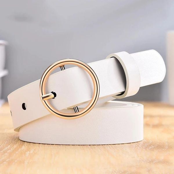 belts dressing ladies leather professional dress belt round pin buckle wild jeans with narrow fashion students, Black;brown
belts dressing ladies leather professional dress belt round pin buckle wild jeans with narrow fashion students, Black;brown