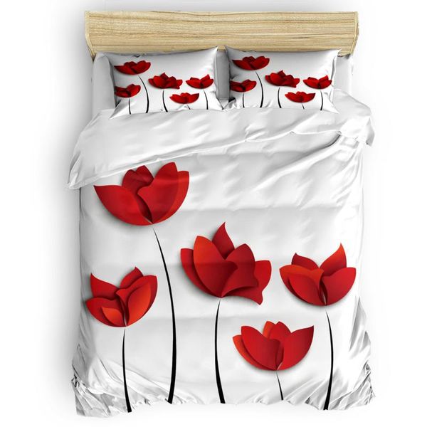 bedding sets red flowers sticker duvet cover set warm and comfortable bedroom supplies comforter 2/3/4pcs
bedding sets red flowers sticker duvet cover set warm and comfortable bedroom supplies comforter 2/3/4pcs