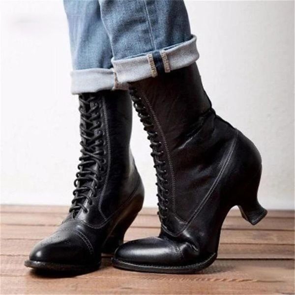boots 2021 autumn women retro woemn shoes female booties plus size pointed toe leather heel mid calf, Black
boots 2021 autumn women retro woemn shoes female booties plus size pointed toe leather heel mid calf, Black