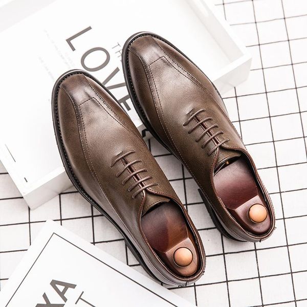 dress shoes fashion business men classic leather men's suits slip on plus oxfords size 38-47, Black
dress shoes fashion business men classic leather men's suits slip on plus oxfords size 38-47, Black