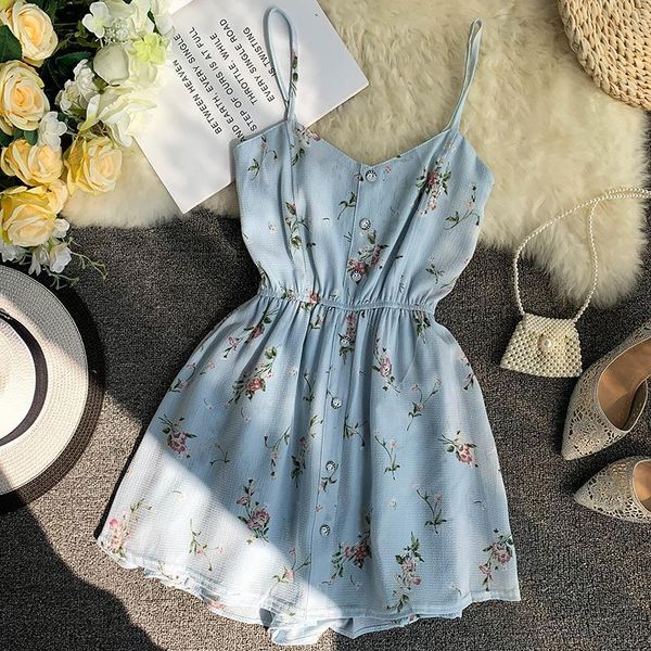 summer spaghetti strap beach womens romper playsuits single breasted v neck high waist floral sweet wide leg trousers, Black;white
summer spaghetti strap beach womens romper playsuits single breasted v neck high waist floral sweet wide leg trousers, Black;white