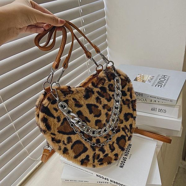 evening bags fashion leopard patterns hearts women shoulder bag luxury faux fur crossbody for winter plush women's handbags purses
evening bags fashion leopard patterns hearts women shoulder bag luxury faux fur crossbody for winter plush women's handbags purses