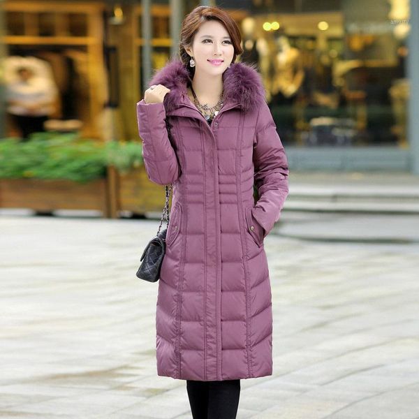 women's down & parkas 100% natural raccoon fur collar hooded winter jacket women coat female 2021 plus size long parka casaco feminino, Black
women's down & parkas 100% natural raccoon fur collar hooded winter jacket women coat female 2021 plus size long parka casaco feminino, Black