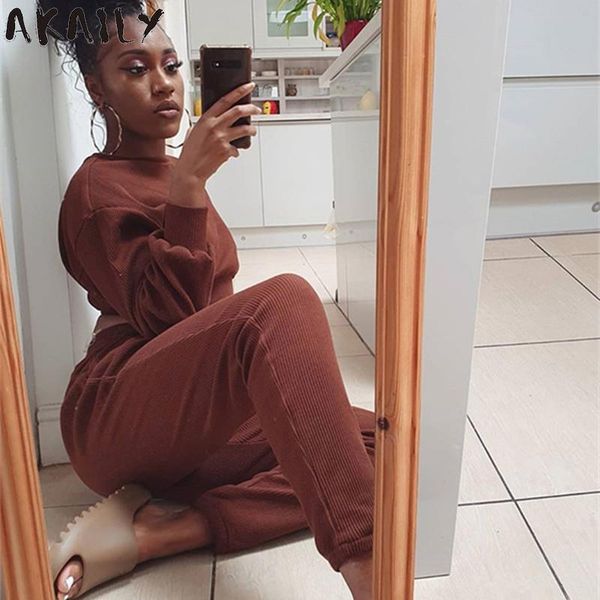 women's two piece pants akaily autumn ribbed casual 2 sets tracksuit womens outfits crop suits female 2021 streetwear matching, White
women's two piece pants akaily autumn ribbed casual 2 sets tracksuit womens outfits crop suits female 2021 streetwear matching, White