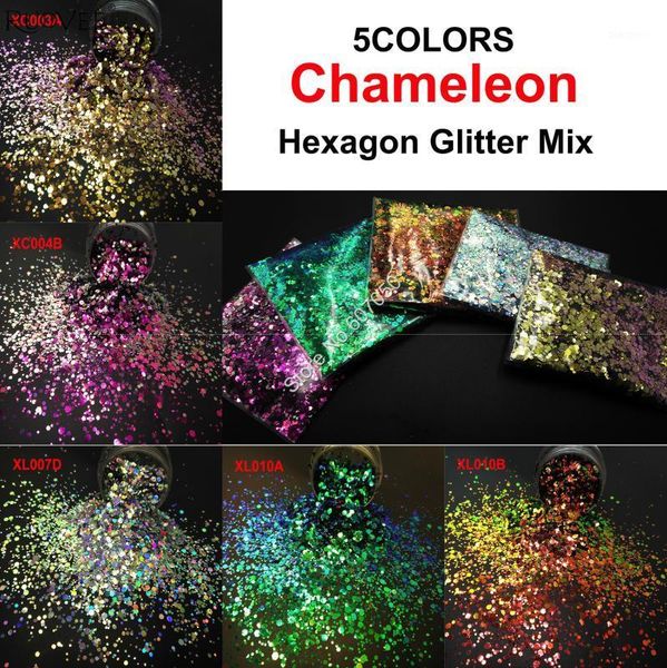 wholesale chameleon glitter mix metallic luster hexagon shape nail art for craft decorations makeup facepainting diy accessories1, Silver;gold
wholesale chameleon glitter mix metallic luster hexagon shape nail art for craft decorations makeup facepainting diy accessories1, Silver;gold