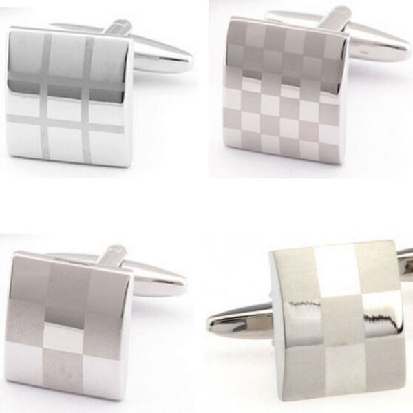 other groom accessories pattern cufflinks 4 color square cufflink 16mm french cuff links for wedding father's day christmas gift, Black;gray
other groom accessories pattern cufflinks 4 color square cufflink 16mm french cuff links for wedding father's day christmas gift, Black;gray