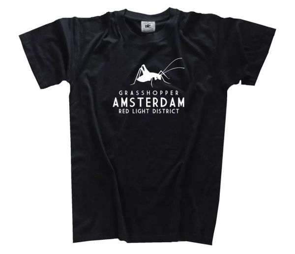 famous movie - grasshopper amsterdam - red light district t-shirt s-xxxl, White;black
famous movie - grasshopper amsterdam - red light district t-shirt s-xxxl, White;black