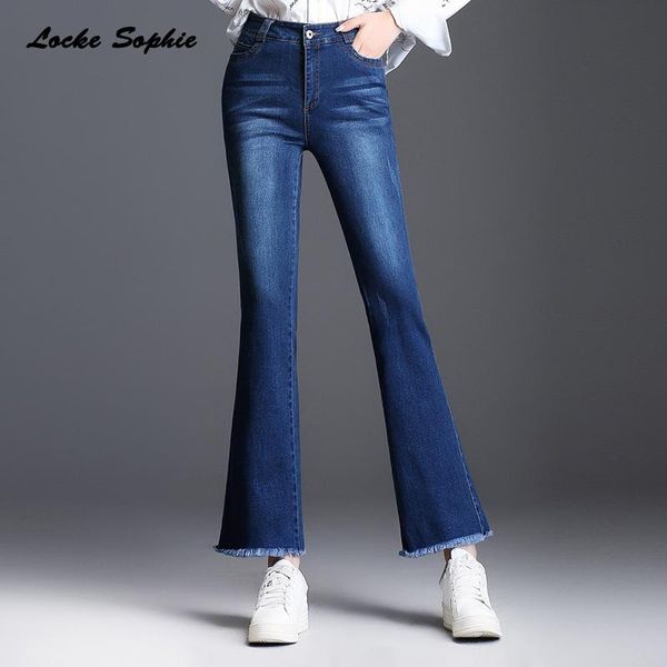 women's jeans 1pcs womens plus size slim fit flares 2021 sring denim cotton high waist ladies skinny bell-bottoms pants, Blue
women's jeans 1pcs womens plus size slim fit flares 2021 sring denim cotton high waist ladies skinny bell-bottoms pants, Blue