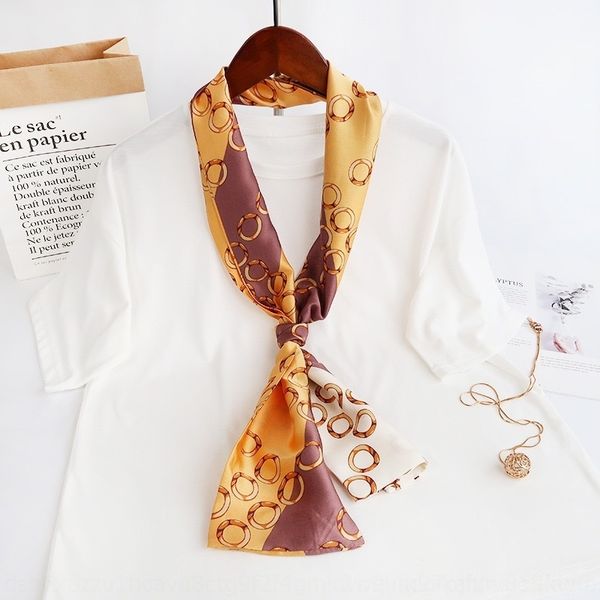 xBNQ ji mgyu in the cravat spring autumn period ties of 2020the same comfortable narrow and slender silk fwomen's fashionable scarf and sca, Black;gray
xBNQ ji mgyu in the cravat spring autumn period ties of 2020the same comfortable narrow and slender silk fwomen's fashionable scarf and sca, Black;gray
