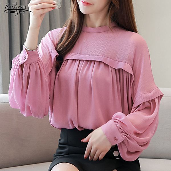 fashion lantern long sleeve chiffon shirts women autumn sweet casual and blouses pink ladies blusas 10514 210521, White
fashion lantern long sleeve chiffon shirts women autumn sweet casual and blouses pink ladies blusas 10514 210521, White
