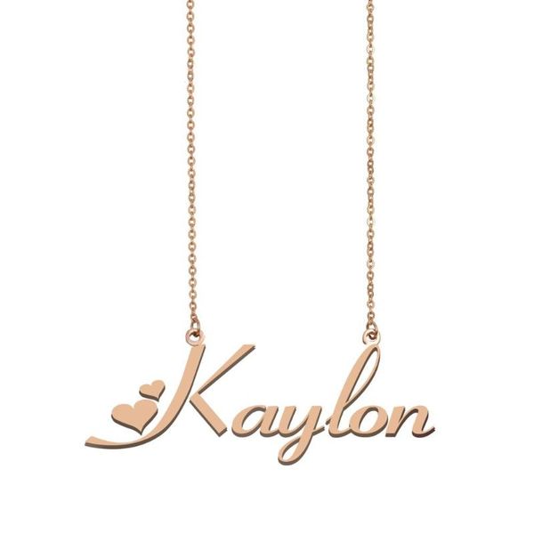 pendant necklaces kaylon name necklace , custom for women girls friends birthday wedding christmas mother days gift, Silver
pendant necklaces kaylon name necklace , custom for women girls friends birthday wedding christmas mother days gift, Silver