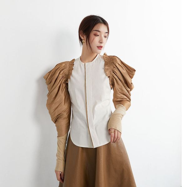 t shirt vintage patchwork t shirt for women o neck sleeve hit color casual female fashion clothing spring, White
t shirt vintage patchwork t shirt for women o neck sleeve hit color casual female fashion clothing spring, White