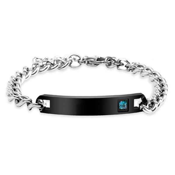 couple bracelets stainless steel material for women men jewelry stuff unique gift lover bangle, Black
couple bracelets stainless steel material for women men jewelry stuff unique gift lover bangle, Black