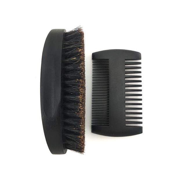 hair brushes beard brush and mustache comb kit for men's facial care gift grooming with bristle shaving set, Silver
hair brushes beard brush and mustache comb kit for men's facial care gift grooming with bristle shaving set, Silver