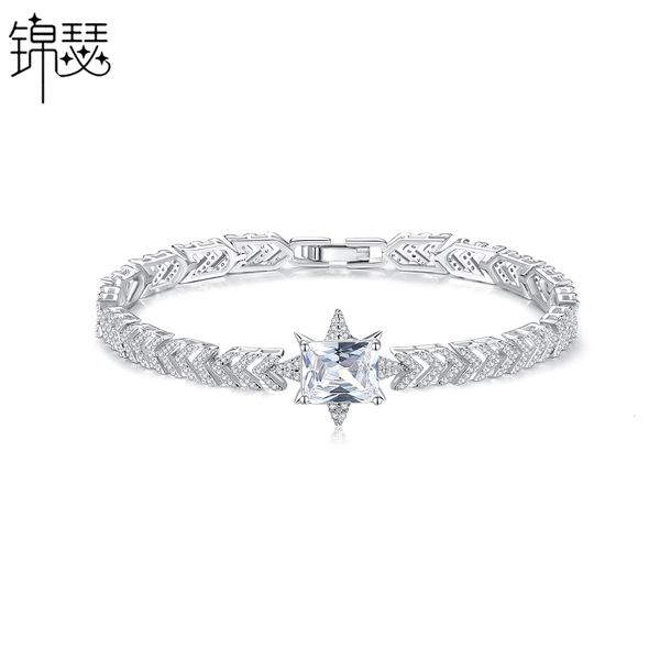 bangles bracelet jinse huanshan fashion copper inlaid zircon korean real gold electroplating women's, Black
bangles bracelet jinse huanshan fashion copper inlaid zircon korean real gold electroplating women's, Black