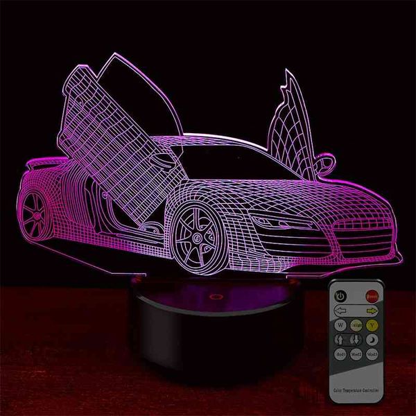 2019 new wing toy car 3d vision night creative colorful remote control charging led stereo light
2019 new wing toy car 3d vision night creative colorful remote control charging led stereo light