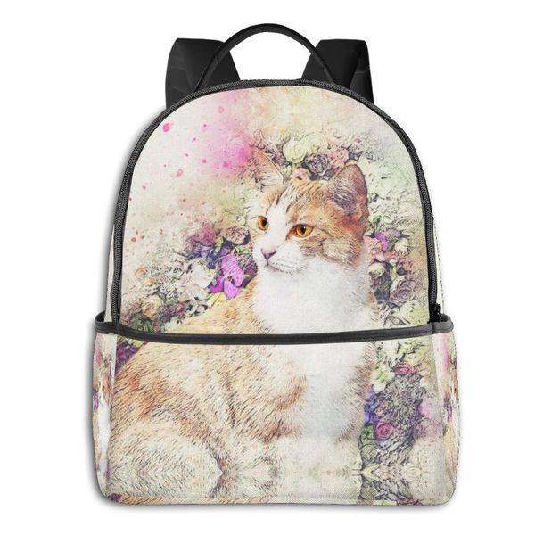 backpack cats multifunction men's school lapbackpacks cute waterproof business travel carrier