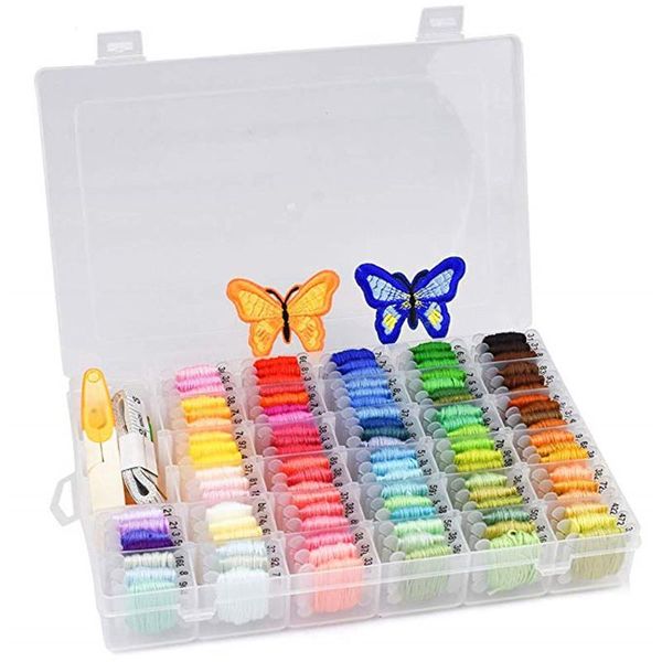 other arts and crafts 10set 138pcs/set 100color embroidery floss kit with storage box finished winding bobbins diy accessories
other arts and crafts 10set 138pcs/set 100color embroidery floss kit with storage box finished winding bobbins diy accessories