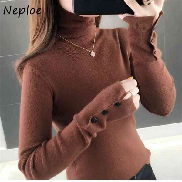 korean sweater winter turtleneck women clothes soft warm button long sleeve knitted sweaters fashion pullover mujer 210422, White;black
korean sweater winter turtleneck women clothes soft warm button long sleeve knitted sweaters fashion pullover mujer 210422, White;black