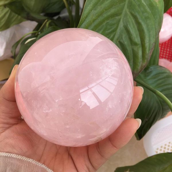 natural rose quartz sphere pink beautiful energy stone healing decorative objects & figurines
natural rose quartz sphere pink beautiful energy stone healing decorative objects & figurines