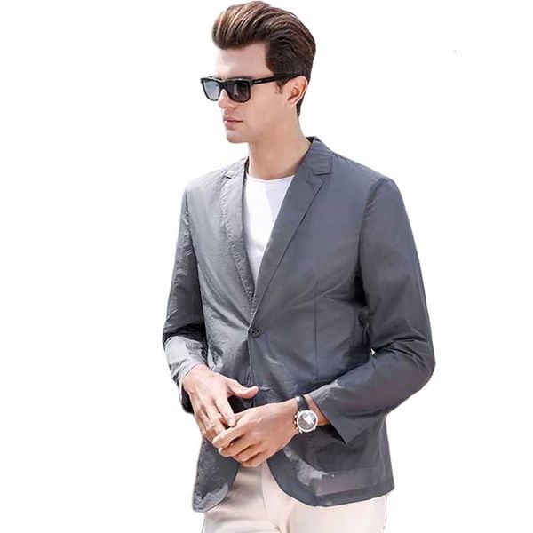 jackets fashion spring summer men casual sun protection suit jacket single layer thin blazer man clothing, Black;brown
jackets fashion spring summer men casual sun protection suit jacket single layer thin blazer man clothing, Black;brown