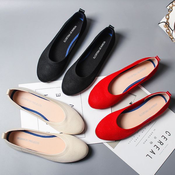 Kintting Sock Shoes Flats Ballet Women Loaferes 2021 Light Weight Casual Shoes Slip On Female Loafers Flats Shoes Red, Beige
Kintting Sock Shoes Flats Ballet Women Loaferes 2021 Light Weight Casual Shoes Slip On Female Loafers Flats Shoes Red, Beige
