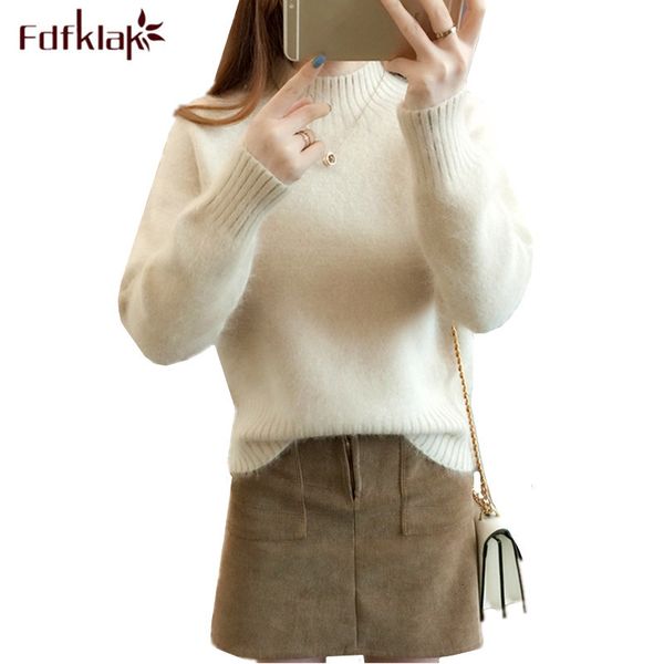 women's sweaters thick warm sweater women pull knit female autumn winter sweaters pullover jumper student's knitted jersey muj, White;black
women's sweaters thick warm sweater women pull knit female autumn winter sweaters pullover jumper student's knitted jersey muj, White;black