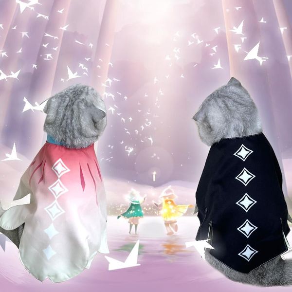 cat costumes sky children of light pet dog cloak cape clothes cosplay
