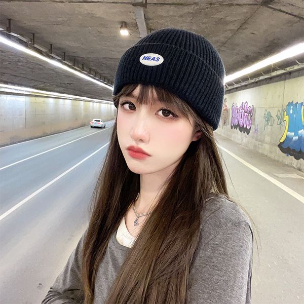 hat womens japanese autumn and face-looking small earflaps woolen korean warm knitted beanie trendy mens winter, Blue;gray
hat womens japanese autumn and face-looking small earflaps woolen korean warm knitted beanie trendy mens winter, Blue;gray