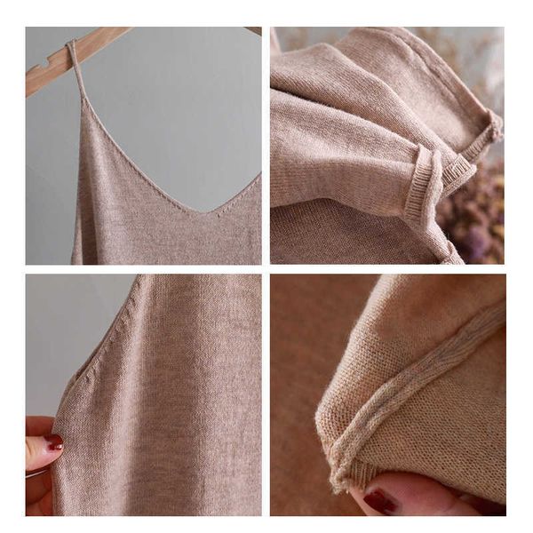 2021oversize spring summer 2021 woman knitted tank dress casual long camisole vest women loose cashmere maix a-line dress, Black;gray
2021oversize spring summer 2021 woman knitted tank dress casual long camisole vest women loose cashmere maix a-line dress, Black;gray